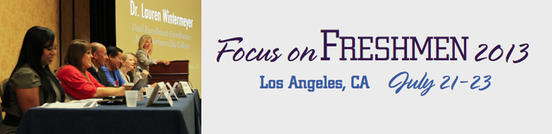 Focus on Freshmen 2012