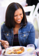 Woman eating
